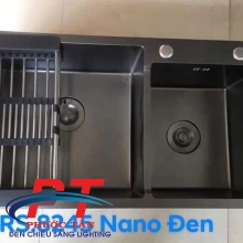 Chậu rửa chén Nano 8245 lệch